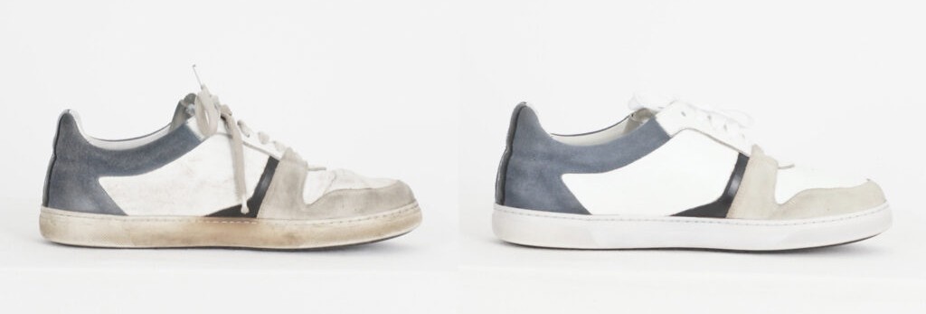 Avant / Après - Transformation de sneakers